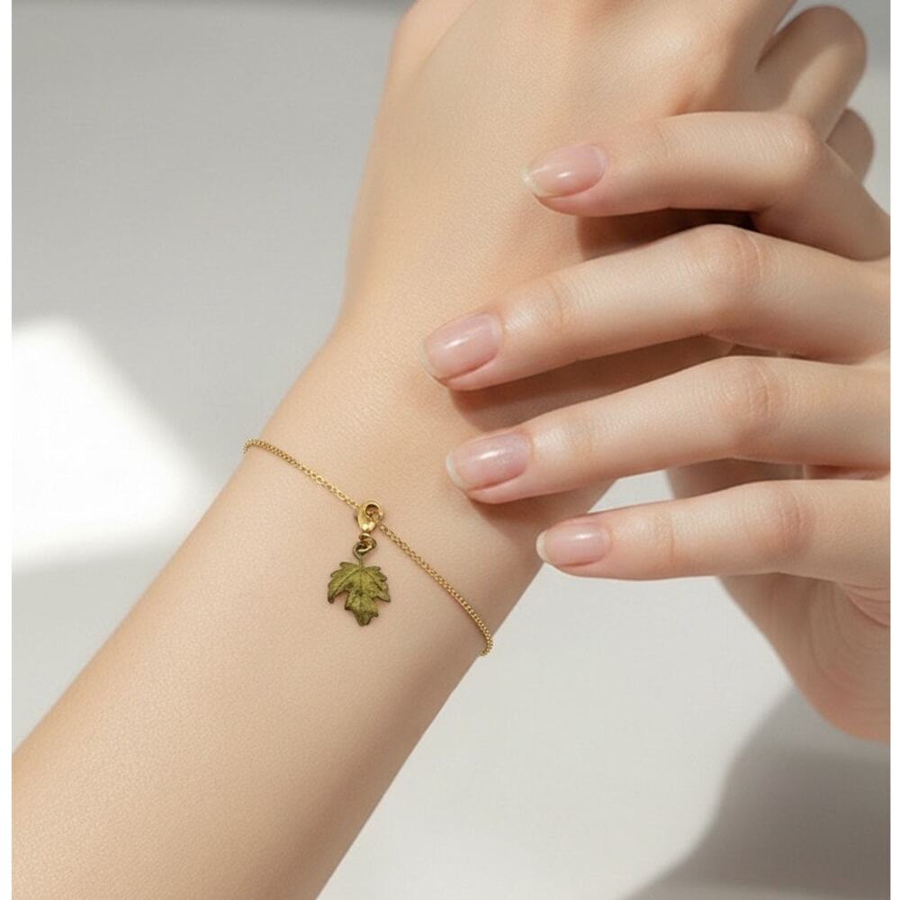 Michael Michaud Maple Leaf Charm
